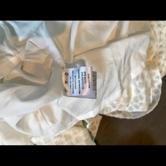 Romantic Vintage Sheer Net Wool Dress - Picture 10 of 10